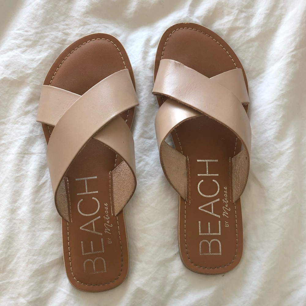 Nude Beach Sandals 7M